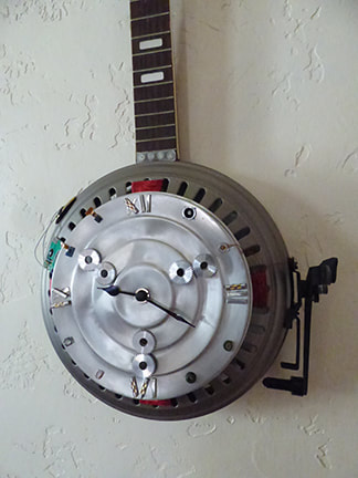 Joanne Lucey--Banjo Clock